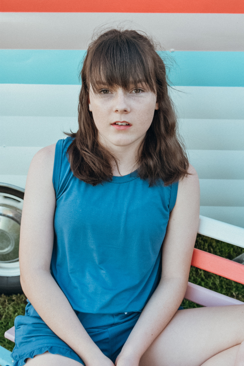 Blue Girls Pyjamas SET - Sleep Shorts & Sleep Tank