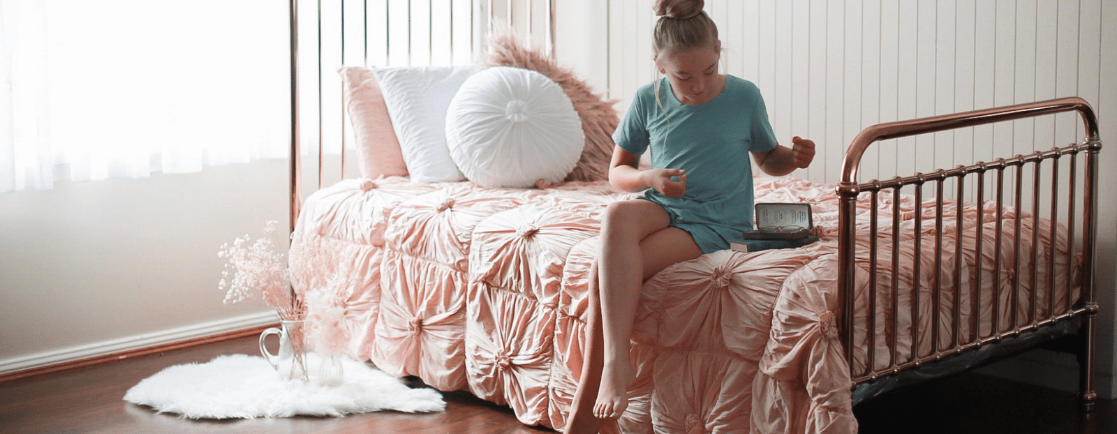 Love Haidee teen girls sleepwear mint pyjamas 