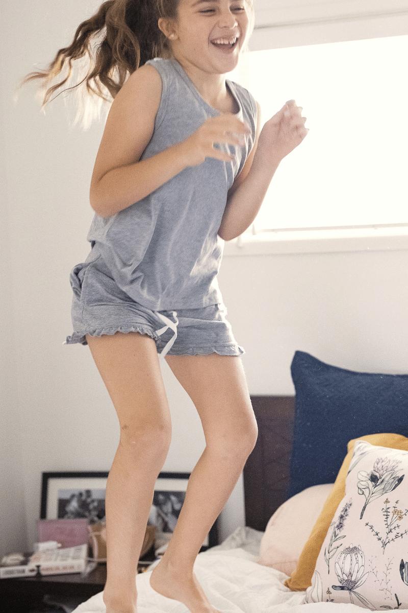 Girls tank pajamas hotsell