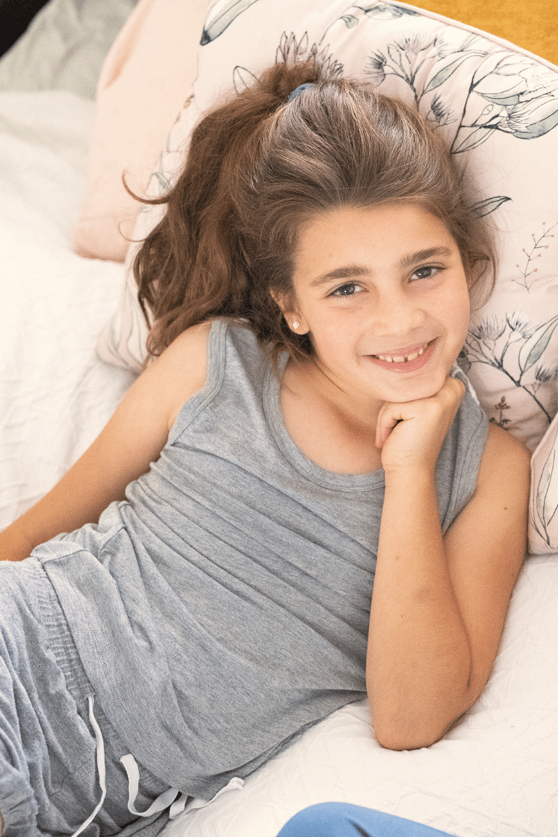 Girls Pyjamas SET - Sleep Shorts &amp; Sleep Tank