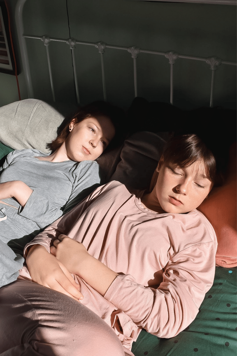 Girls pyjamas PJ SET Lounge Pants Long Sleeve Sleep Tee Love Haidee